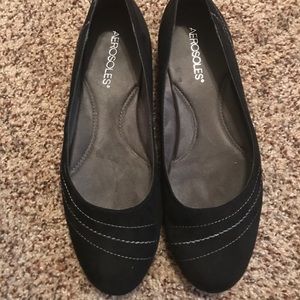 Aerosoles Black Ballet Flats sz 8.5. Worn once.